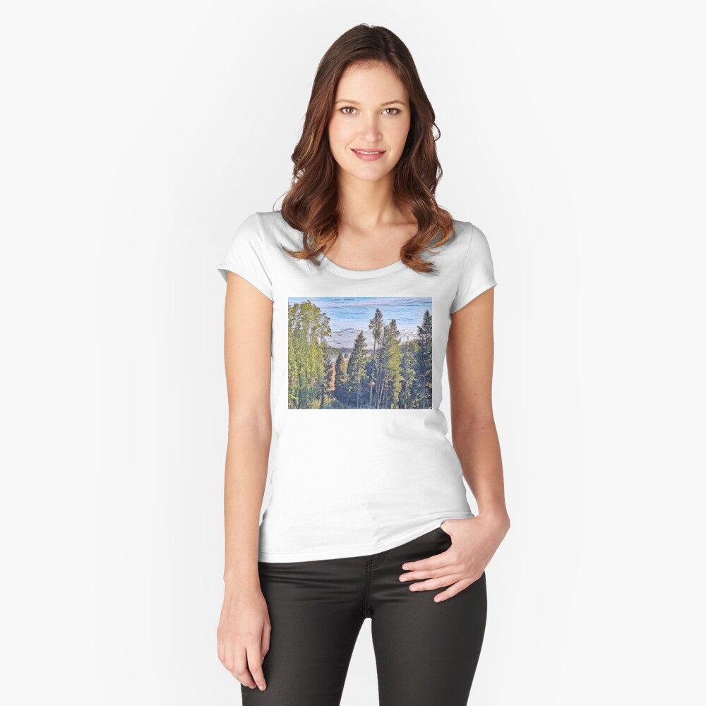 Item preview, Fitted Scoop T-Shirt designed and sold by bywhacky.