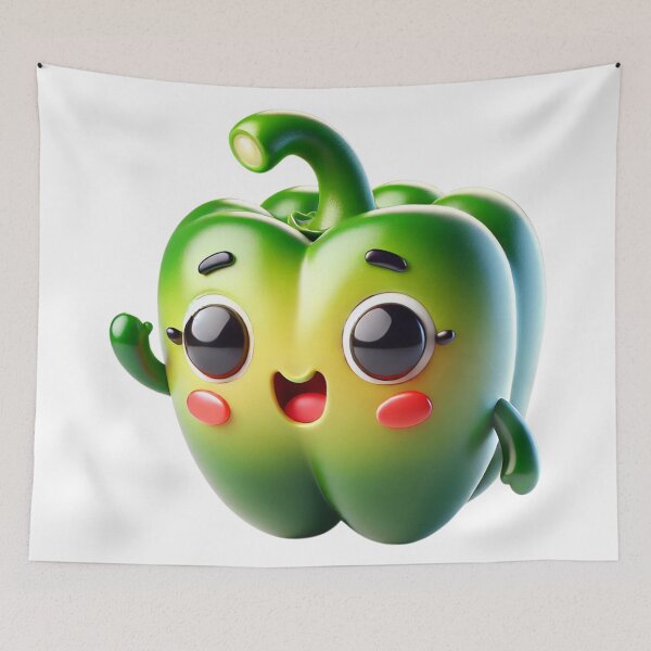 Item preview, Adorable Capsicum designed and sold by Sillytoe.