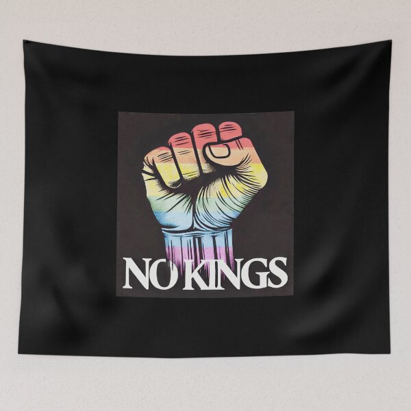 Item preview, no kings no oligarchs designed and sold by TEEJAMBOREE.