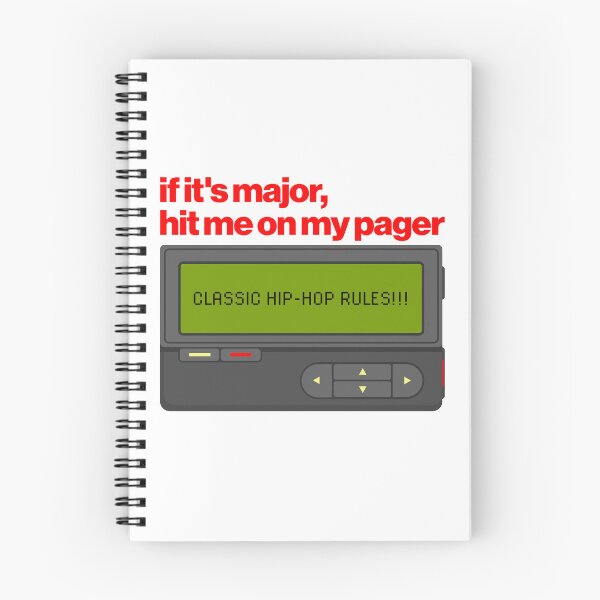 Item preview, Hit Me on My Pager designed and sold by Kipepeo Design Ltd..