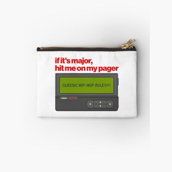 Item preview, Hit Me on My Pager designed and sold by Kipepeo Design Ltd..