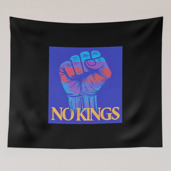 Item preview, no kings no oligarchs designed and sold by TEEJAMBOREE.