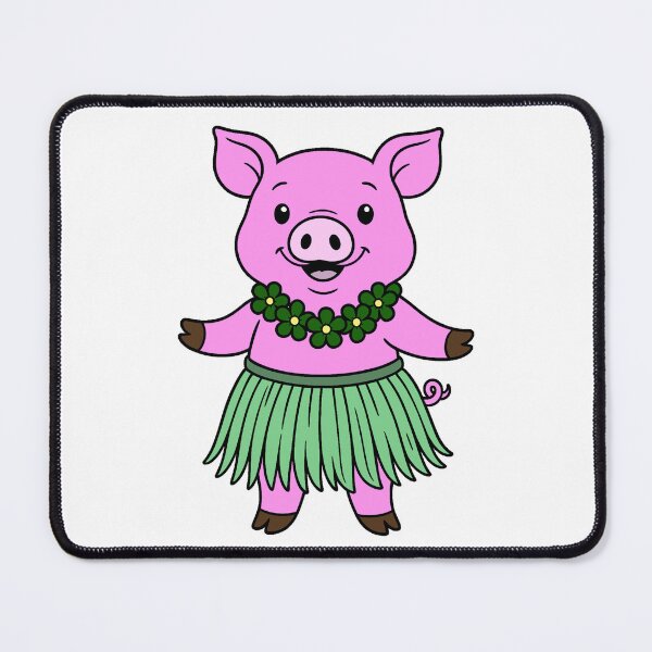 Item preview, Luau Piggy - Dark Green designed and sold by AngelMiette.