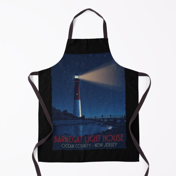 Item preview, Barnegat Light House LBI Vintage Travel Poster | New Jersey Art designed and sold by thaneydesign.