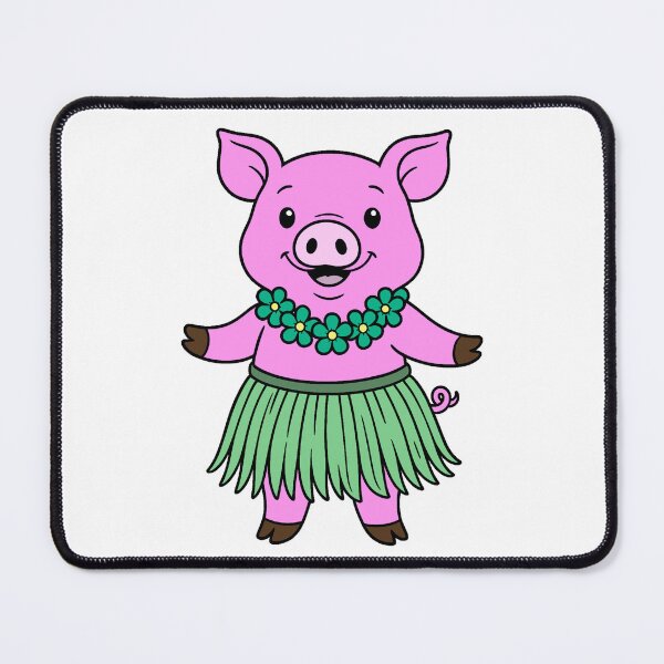 Item preview, Luau Piggy - Teal designed and sold by AngelMiette.