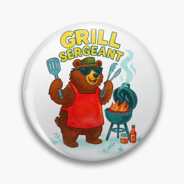 Item preview, Grill Sergeant designed and sold by Fox Tale Studio.