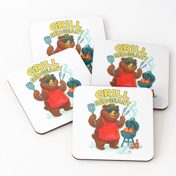 Item preview, Grill Sergeant designed and sold by Fox Tale Studio.