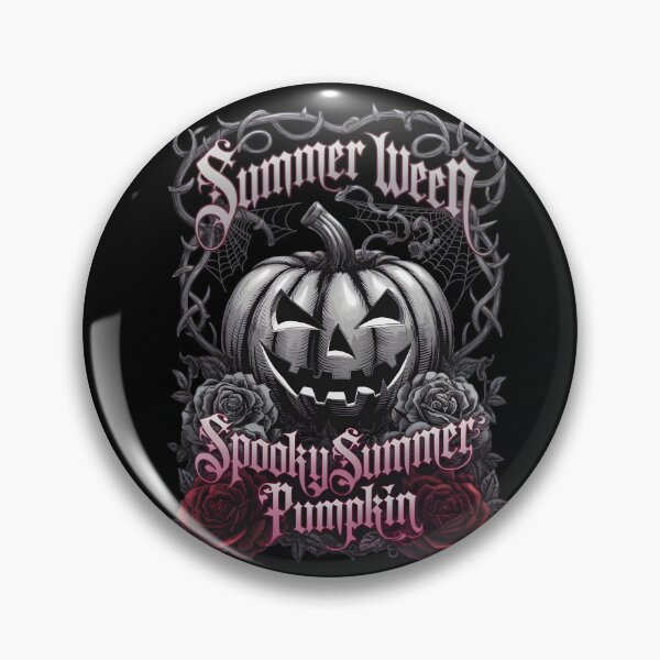 Item preview, Summerween Vibes Spooky Summer Pumpkin designed and sold by box-artshop.