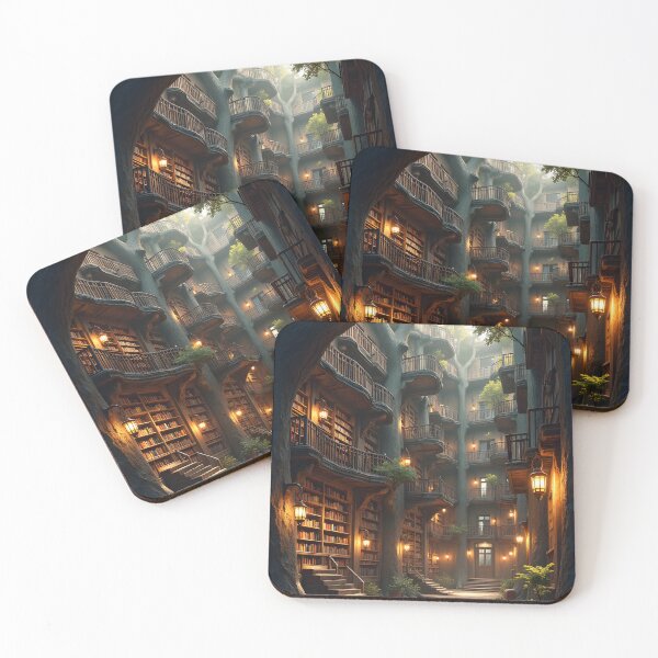 Item preview, Enchanted Library of the Ancient Trees designed and sold by oanaunciuleanu.