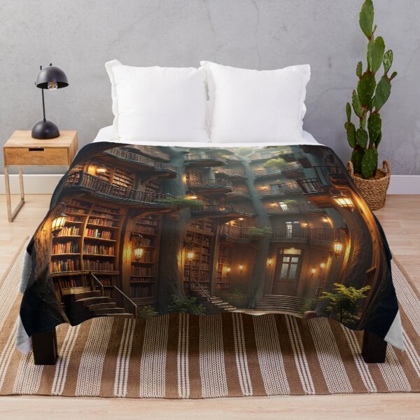 Item preview, Enchanted Library of the Ancient Trees designed and sold by oanaunciuleanu.