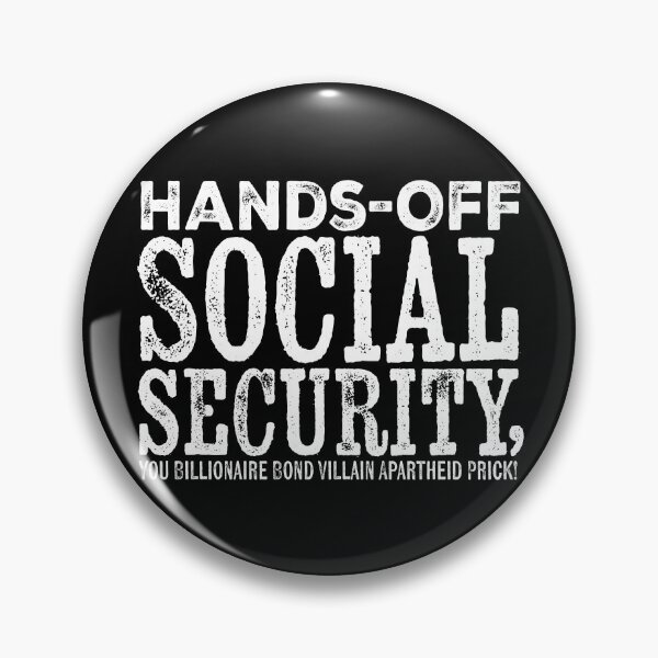 Item preview, Hands-Off Social Security! designed and sold by BANDOFSCRIBBLE Hollywood.