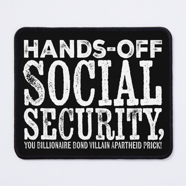 Item preview, Hands-Off Social Security! designed and sold by BANDOFSCRIBBLE Hollywood.