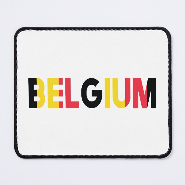 Item preview, Belgium Text in Flag Colours designed and sold by SJB8Art.