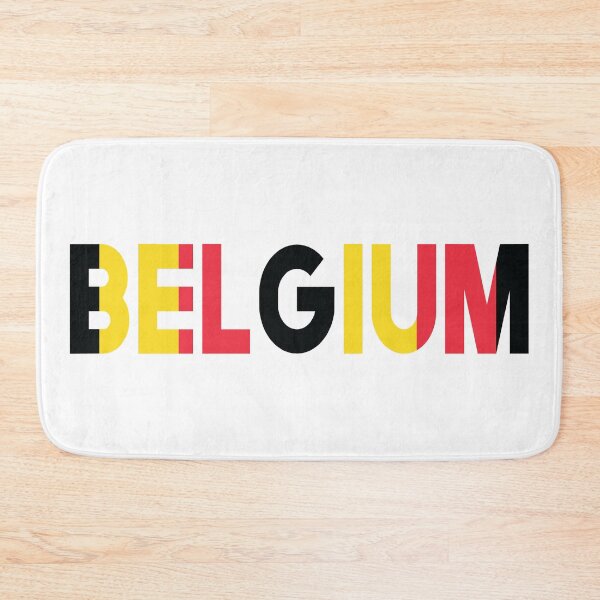 Item preview, Belgium Text in Flag Colours designed and sold by SJB8Art.