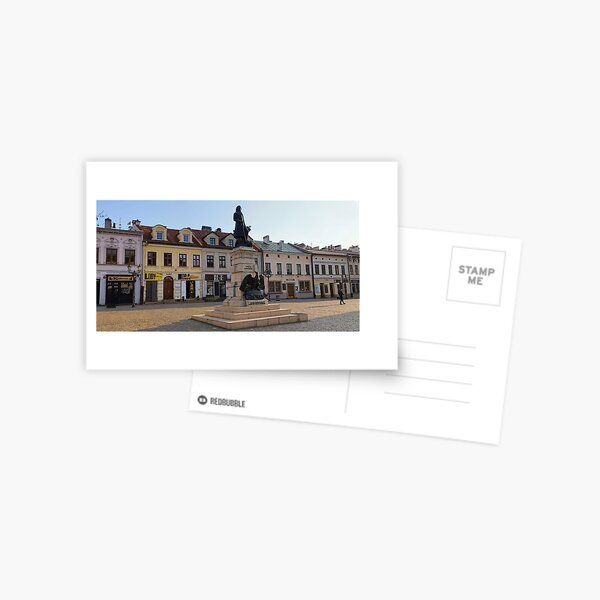 Item preview, Rzeszów Market Square and Kościuszko Monument designed and sold by Santonix.