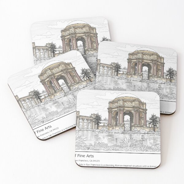 Item preview, Palace of Fine Arts Sketch: Timeless San Francisco Elegance designed and sold by aggibba.