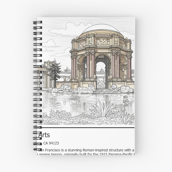 Item preview, Palace of Fine Arts Sketch: Timeless San Francisco Elegance designed and sold by aggibba.