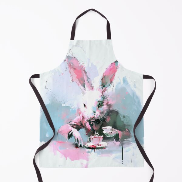 Item preview, Whimsical Abstract Bunny Rabbit designed and sold by ArtbyJustis.