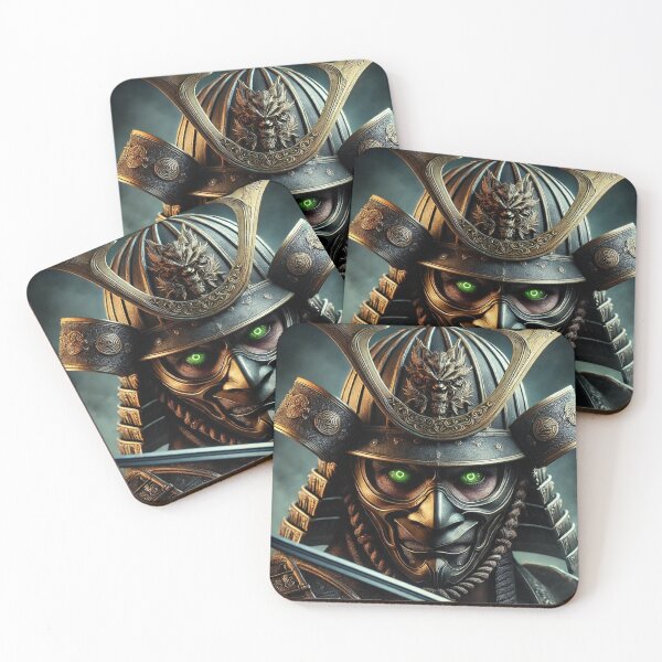 Item preview, Samurai Warrior with Glowing Eyes designed and sold by ITpub.