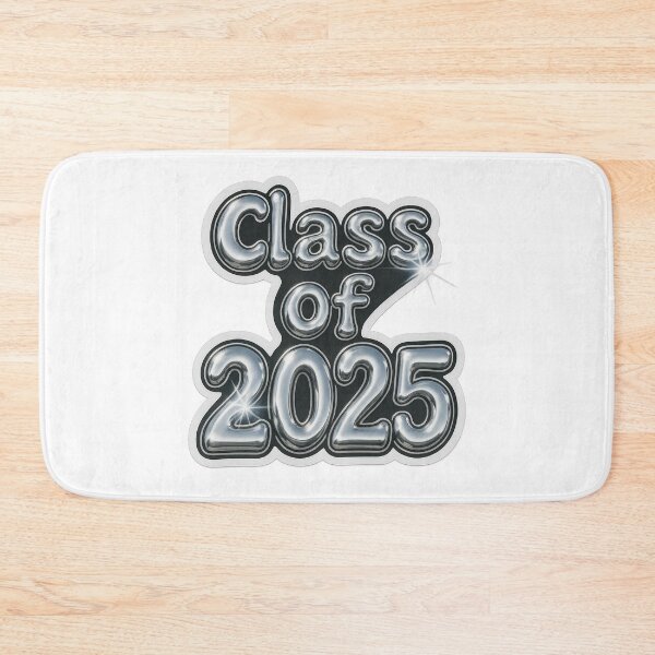 Item preview, Class of 2025 Silver Balloon Art – Chrome Graduation Style designed and sold by Trendy Sticker & Merch Collection - Express Yourself.