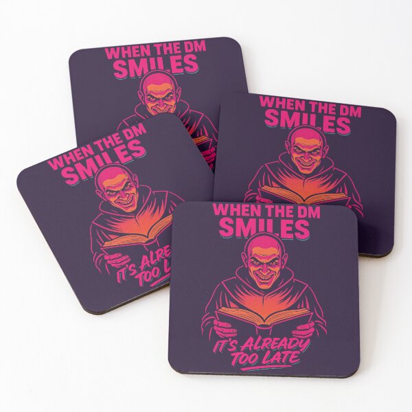 Item preview, When the DM Smiles – Funny DnD Dungeon Master Meme Design	 designed and sold by Victor Shadehorn.