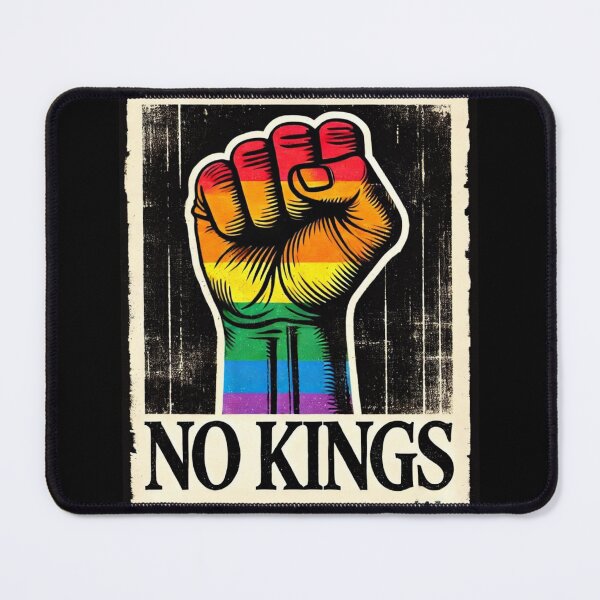 Item preview, no kings no oligarchs designed and sold by TEEJAMBOREE.