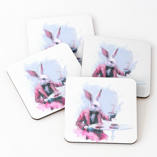 Item preview, Whimsical Abstract Bunny Rabbit  designed and sold by ArtbyJustis.
