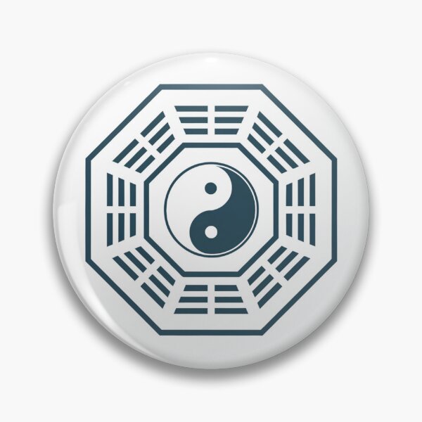 Item preview, Bagua mirror with Yin Yang blue designed and sold by Lucky 777.