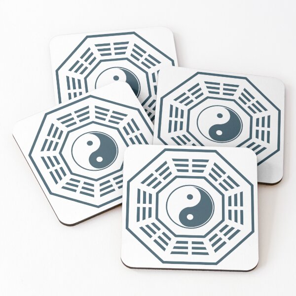 Item preview, Bagua mirror with Yin Yang blue designed and sold by Lucky 777.