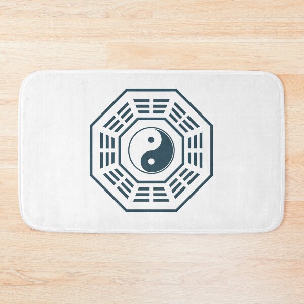 Item preview, Bagua mirror with Yin Yang blue designed and sold by Lucky 777.