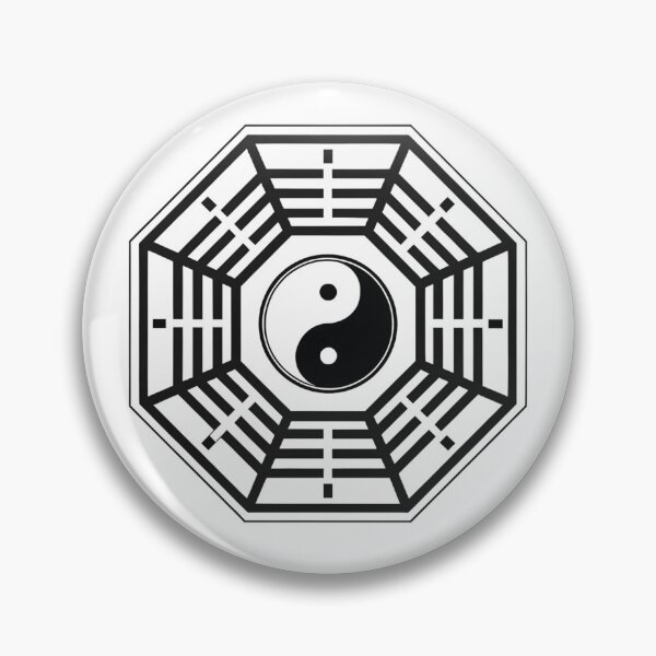 Item preview, Bagua mirror with Yin Yang black designed and sold by Lucky 777.