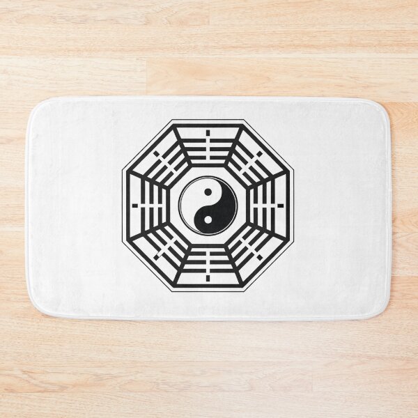 Item preview, Bagua mirror with Yin Yang black designed and sold by Lucky 777.