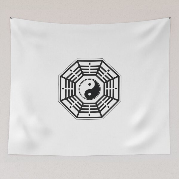 Item preview, Bagua mirror with Yin Yang black designed and sold by Lucky 777.