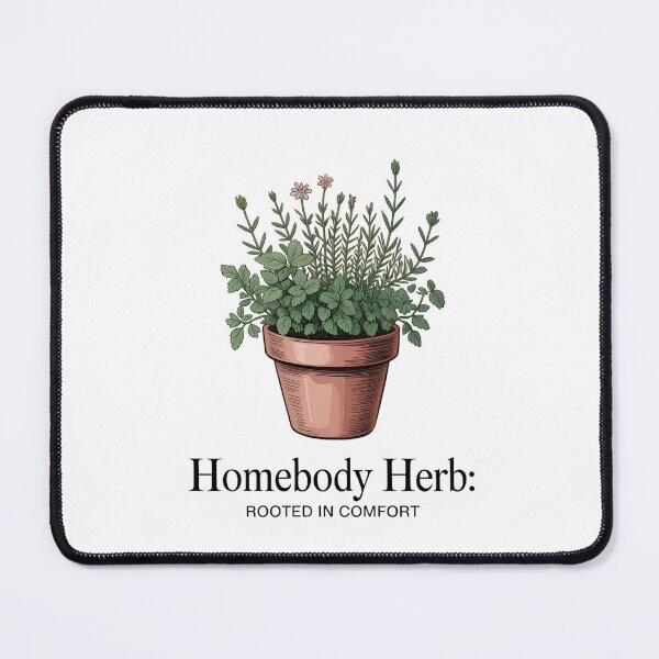 Item preview, Homebody Herb Rooted in Comfort Introvert Plant Lover Cozy Home Design designed and sold by AnnDesignStudio.