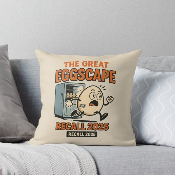 Artikel-Vorschau von The Great Eggscape – Funny Egg Recall T-Shirt | Eier Rückruf 2025 Cartoon, designt und verkauft von bjorngr.