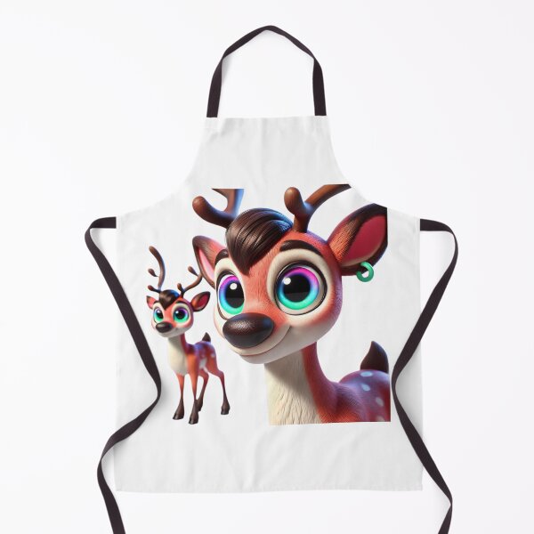 Item preview, Cute Rainbow-Eyed Caribou Friends designed and sold by Sillytoe.