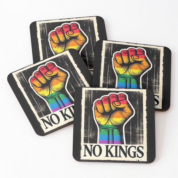 Item preview, no kings no oligarchs designed and sold by TEEJAMBOREE.