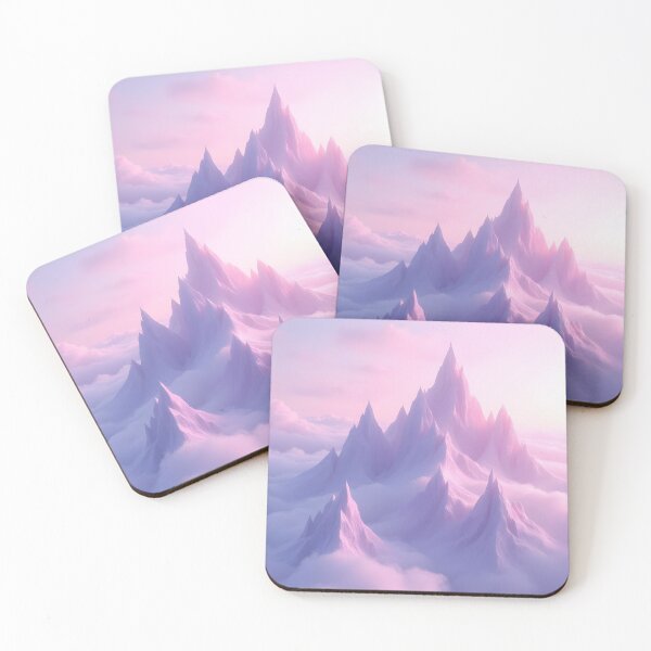 Item preview, Ethereal Peaks of Dawn designed and sold by oanaunciuleanu.