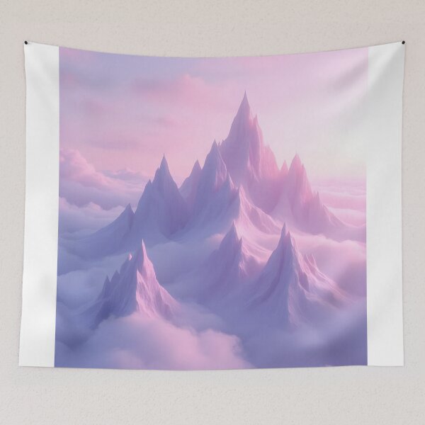 Item preview, Ethereal Peaks of Dawn designed and sold by oanaunciuleanu.