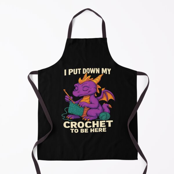Item preview, Crochet Dragon Yarn Lover Design designed and sold by Text2tee.