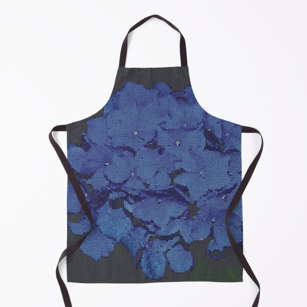 Item preview, Mosaic Art Blue Flowers designed and sold by Smooth-Tee.