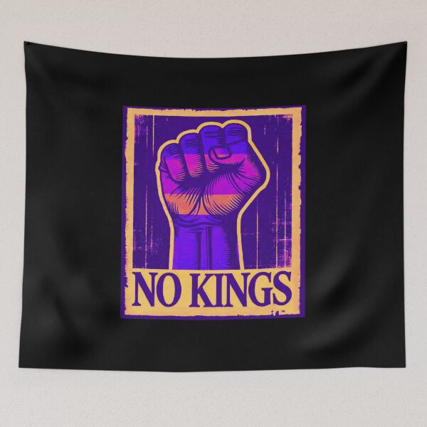 Item preview, no kings no oligarchs designed and sold by TEEJAMBOREE.