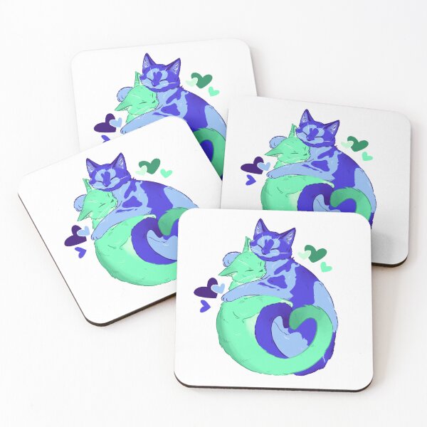 Item preview, Gay pride kitties designed and sold by High-5-The-Sky.