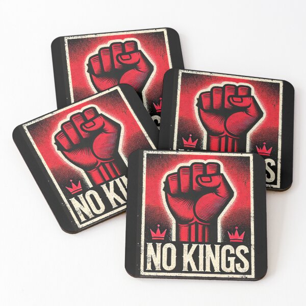 Item preview, no kings no oligarchs designed and sold by TEEJAMBOREE.
