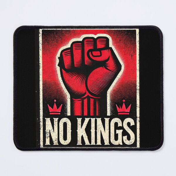 Item preview, no kings no oligarchs designed and sold by TEEJAMBOREE.