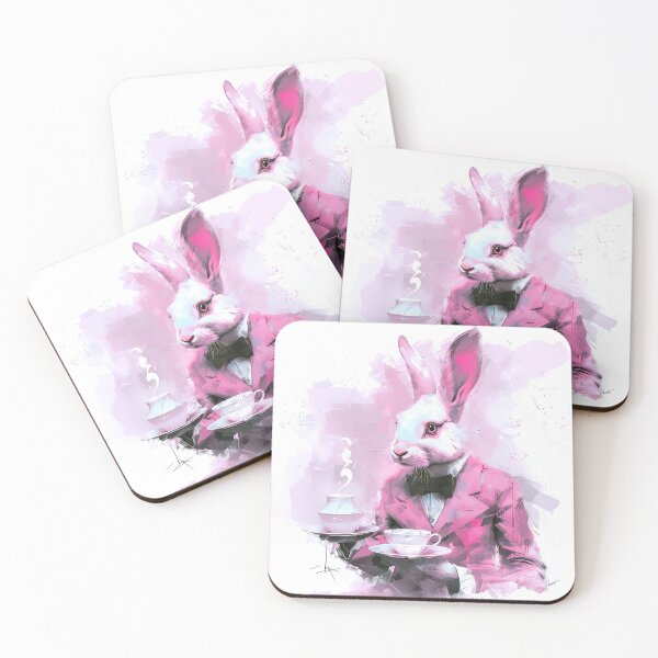 Item preview, Whimsical Abstract Bunny Rabbit designed and sold by ArtbyJustis.