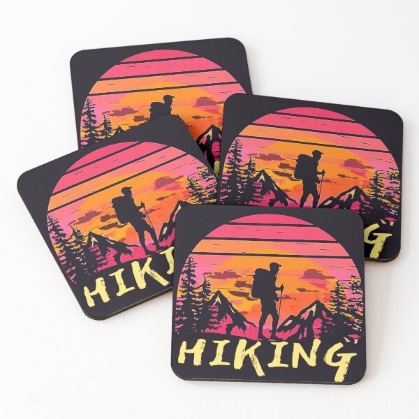 Item preview, Hiking in Mountain with Forest and Sunset designed and sold by KTGim.