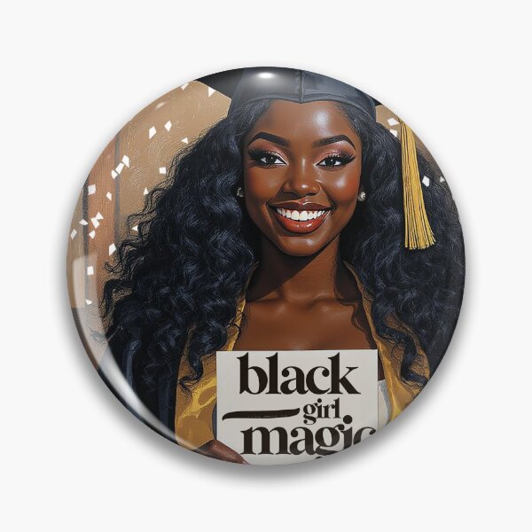 Item preview, BLACK GIRL MAGIC (GRAD EDITION) designed and sold by alegnacreates.