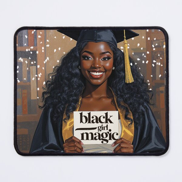 Item preview, BLACK GIRL MAGIC (GRAD EDITION) designed and sold by alegnacreates.