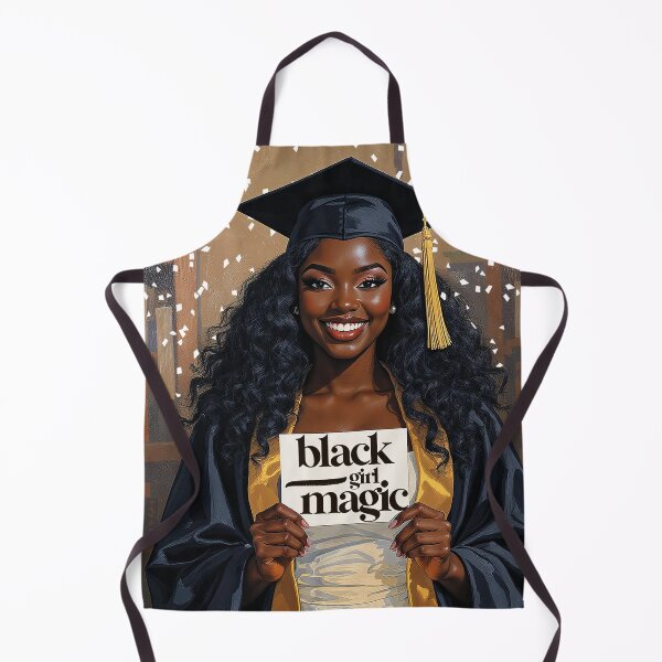 Item preview, BLACK GIRL MAGIC (GRAD EDITION) designed and sold by alegnacreates.